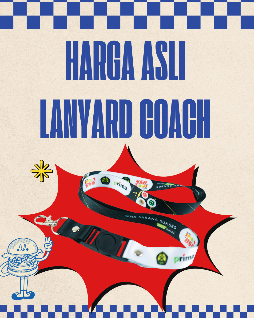 Harga Asli Lanyard Coach Jambi
